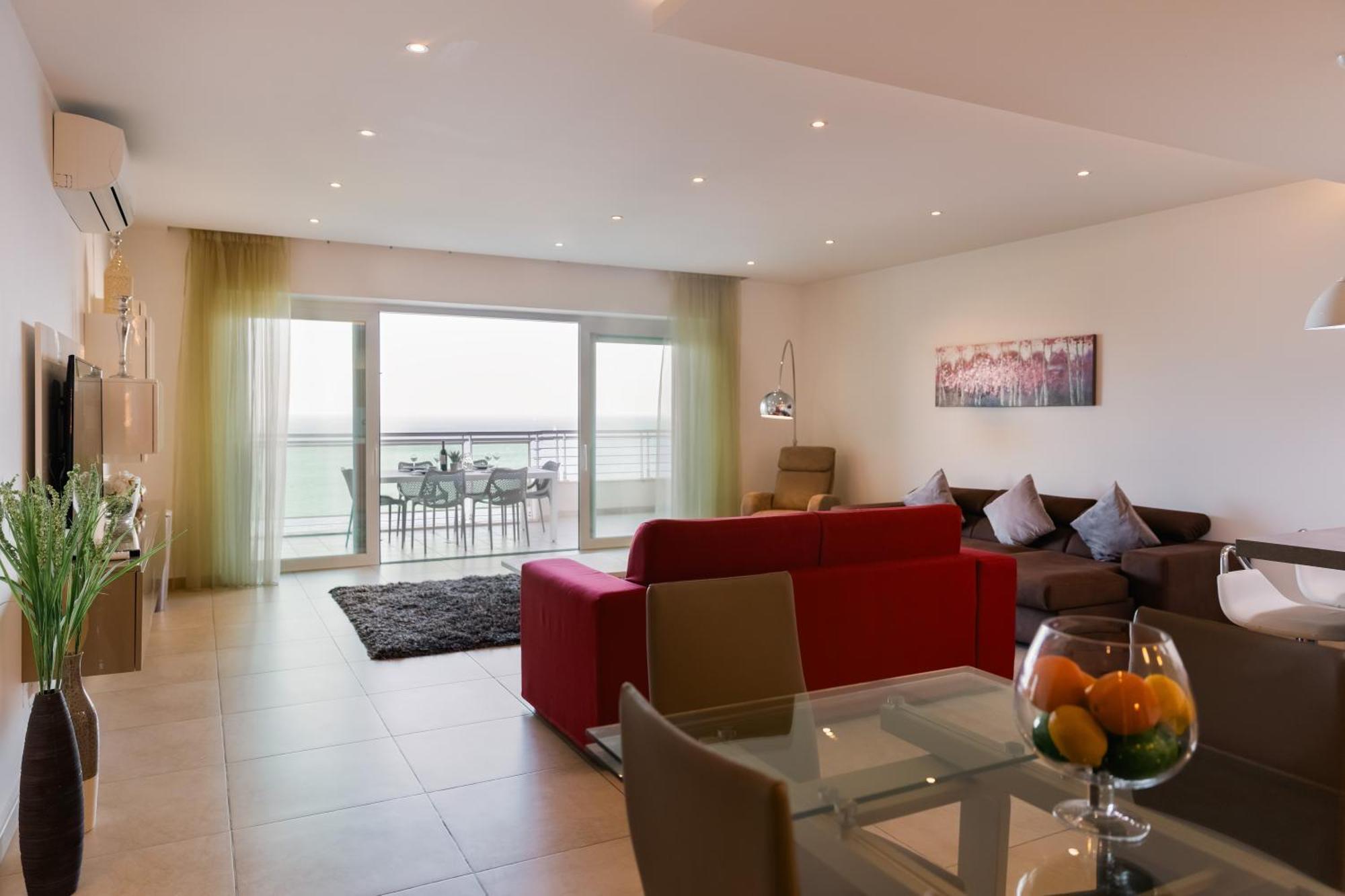 Luxury Seafront 3Br With Pool By Arcobnb Sliema Kültér fotó